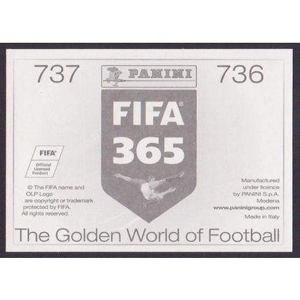 Panini Stickers 2016 FIFA 365 #736 (736 - 737) Neto - Smolnikov (FC Zenit)