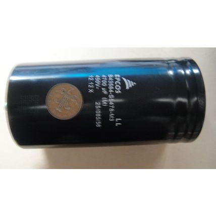 4700uF 450 Volt 4700µF 450V TDK EPCOS Electrolytic Capacitor New Old Stock