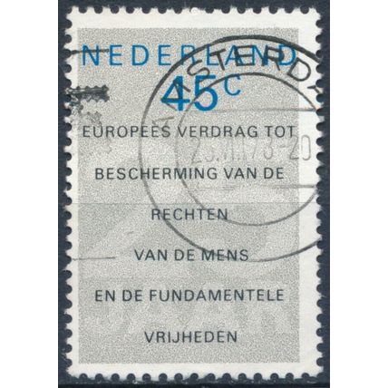 Human Rights Treaty - Netherlands 1978 - F H - MiNr 1119