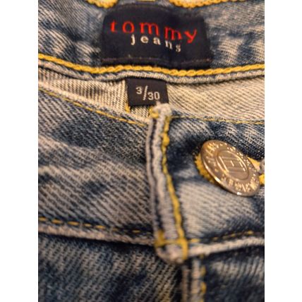 Tommy Jeans Vintage Roc Roc 3/30 Medium Wash Mid Rise Women's Y2K Rare Syle!