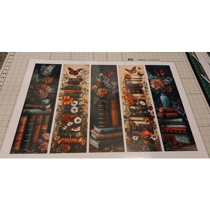 Monarch Butterfly Bookmarks Book Markers Gift For Reader (X5)