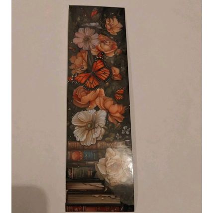 Beautiful Flower and Butterfly Bookmarks Book Markers Gift For Reader (X5)