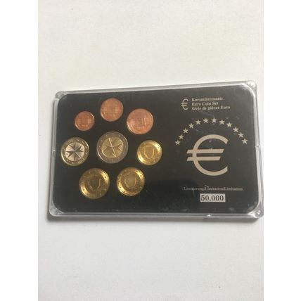 Malta 2008 - Official (BU) Euro Coin Set