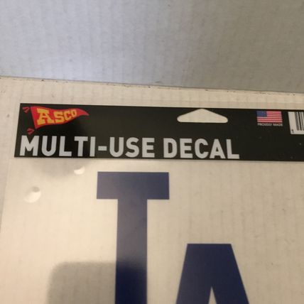 NEW MLB Los Angeles Dodgers 4'' x 3'' Decal Sticker