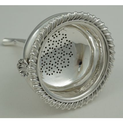 High quality 6" Silver Wine Funnel, London 1837, George Fox, 154mm, 128g.