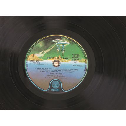 STREET WALKERS, VICIOUS BUT FAIR VINYL LP.