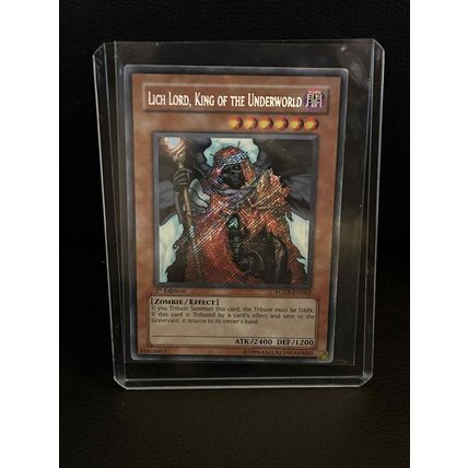 Lich Lord, King of the Underworld - FOTB-EN062 - Secret Rare - 1st Edition Force