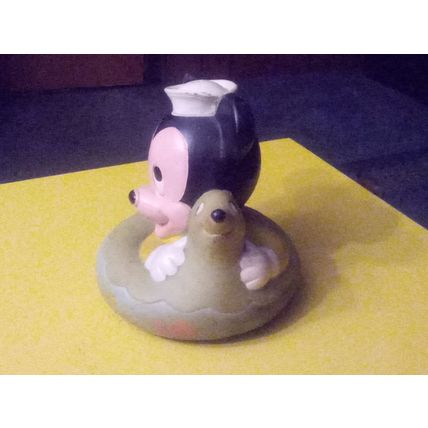 Old Vintage Original Walt Disney Mickey Mouse Squeeze Toy 1984