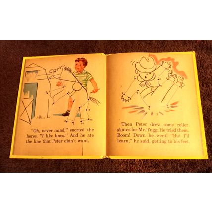 Tell-A-Tale Series Peter's Pencil By Paula Hurley Butler 1953 Very Good Shape