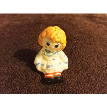 Old Vintage Raggedy Ann Shaker Avon By Weiss Pottery Made In Brazil 1980s