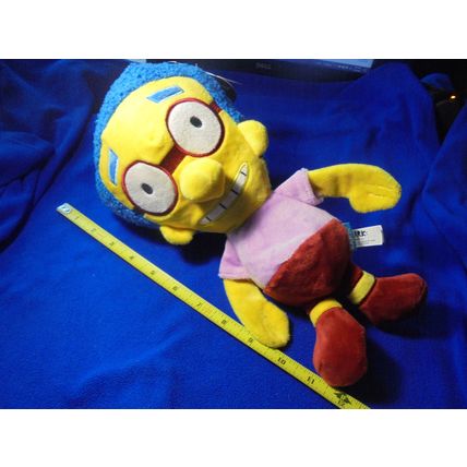 SIMPSON's MILHOUSE One Foot Tall PLUSH DOLL!! $22.00 Shipped!! This 12" Tall