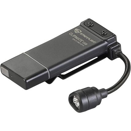 Streamlight 61125 Clipmate 70-Lumen USB Rechargeable Clip-On Light, with White a
