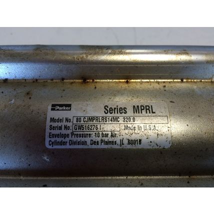 NEW PARKER 80CJMPRLRS14MC 320.0 PNEUMATIC CYLINDER,MPRL 80mm-BORE,3/8" NPT,BS