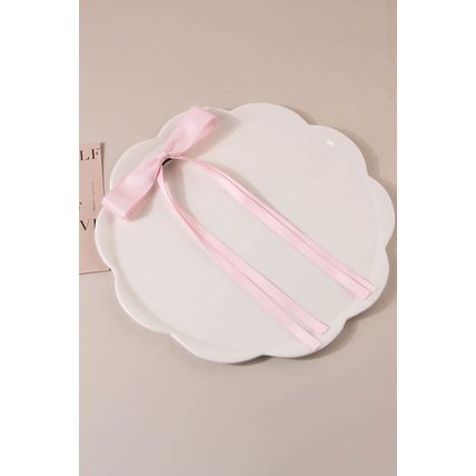 Pink Ribbon Bowknot Hair Clip