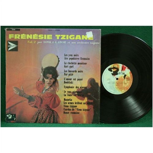 Yoska Gabor/Gypsy Orchestra - Frenesie Tzigane-Vol. 2 - Barclay 40020 - EX+