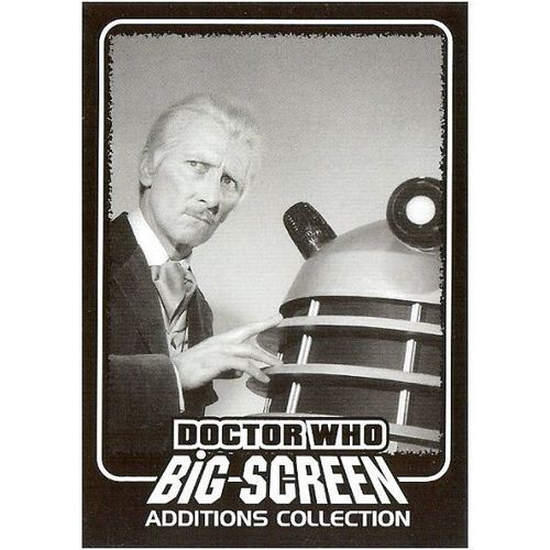 Dr Doctor Who Big Screen Additions MONO Promo Trading Cards PR1 & PR2