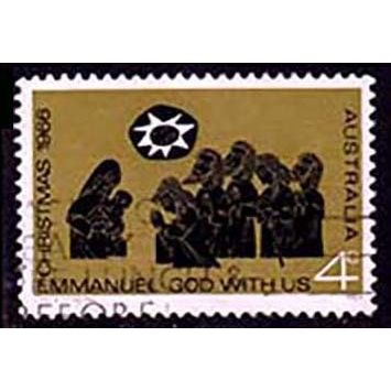 Australia 1966 Christmas 4c Used Stamp