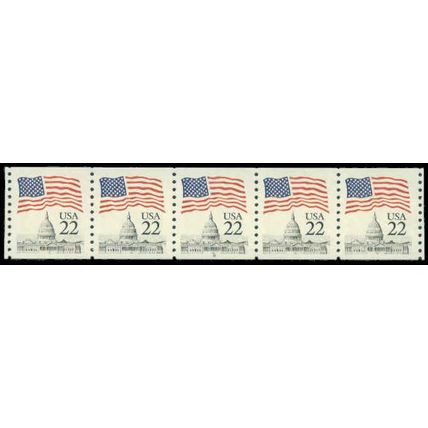 2115a 22c U.S. Flag Very Fine MNH PNC 8/5 P0603
