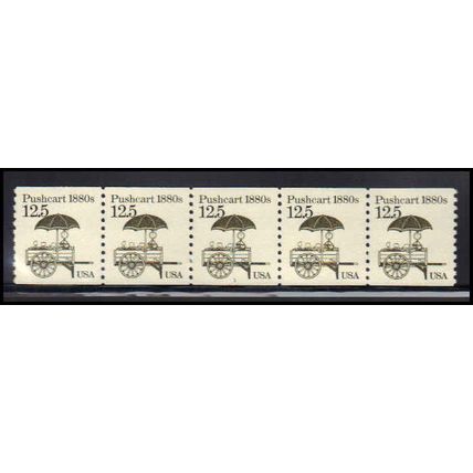 2133 12.5c Pushcart Very Fine MNH Dry Gum PNC 1/5 X2237