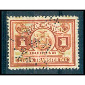 Used Revenue $1 N.Y. Stock Transfer Fine WA2861