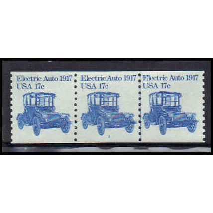 1906 17c Electric Auto Very Fine MNH Dry Gum PNC 1/3 PA2371