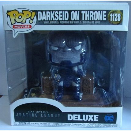 JUSTICE LEAGUE ' FUNKO / POP ' DARKSEID ON THRONE ( Zack Snyder's ) figure