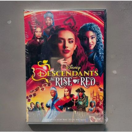 Descendants: The Rise Of Red 2024 Original Movie New DVD Sealed Region Free
