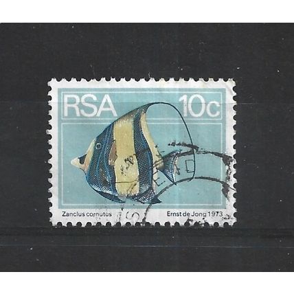SouthAfrica.SG356 10c Moorish Idol.Fine Used.Sep25a