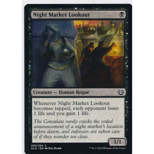 Magic the Gathering MTG Kaladesh 95/264 Night Market Lookout