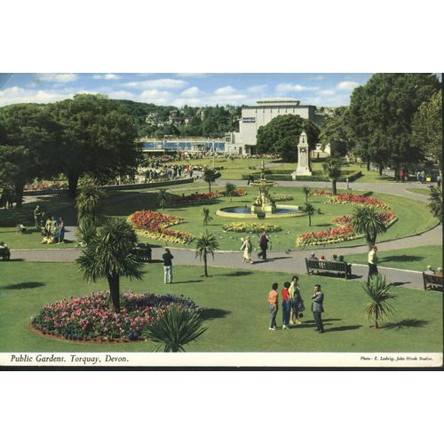 VintageJohn Hinde PC 1966 - Public Gardens, Torquay, Devon