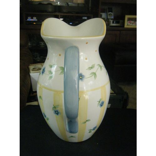 Pfaltzgraff Melissa Pattern Large Ceramic 96 oz. Pitcher