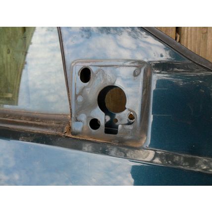Volvo S70 V70 Front Right Passenger Door 412 Blue Green Metallic OEM RH