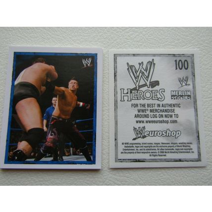 Topps - Merlin 2008 WWE Heroes Wresting Stickers 1-216 & P1-P15 Variants (EB2)