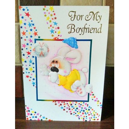 Boyfriend - birthday card - For My Boyfriend