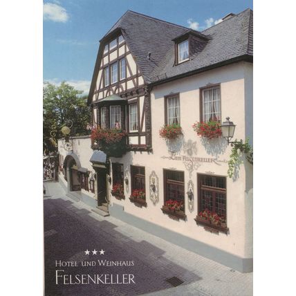 Felsenkeller Hotel Und Weinhaus German Postcard