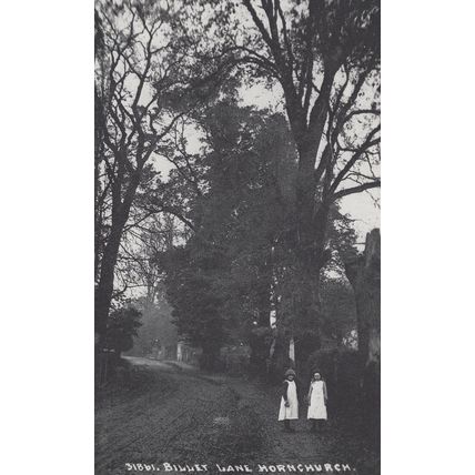 Billet Lane Hornchurch Essex in 1910 Postcard