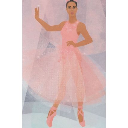 Misty Copeland African American Ballet Theatre Dancer Postcard