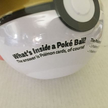 NEW Sealed Pokemon Black and Gold Poke Ball Tin - 3 Booster Packs + 1 Coin