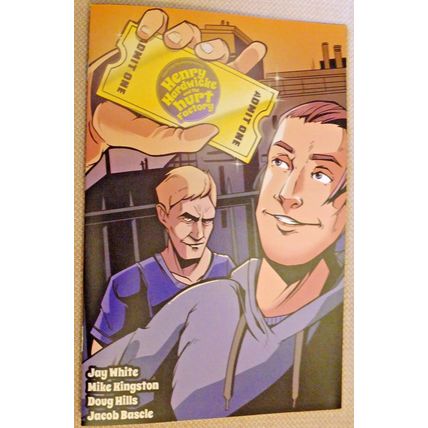 Wrestling comic book TALES FROM THE ROAD Jay White WWE AEW NXT Wrestle Crate