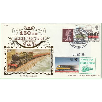 Great Britain - GWR150 - Benham GWR7- 31 August 1985 - see details (ref 029)