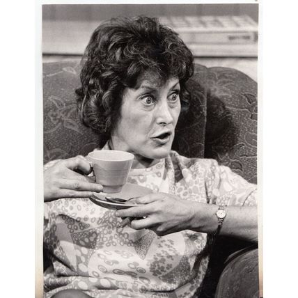 Stella Tanner as Mrs Fletcher in Budgie LWT TV Show 1972 Television Press Photo