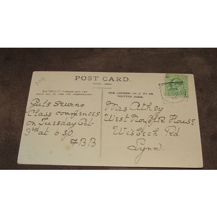1905 fr Postcard - Castle Rising, Nr Kings Lynn - Norfolk