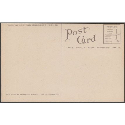 A California Winter Home and Vine Covered Pergola, c.1905-10 - Mitchell Postcard