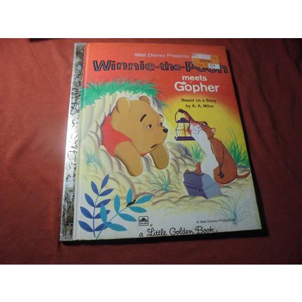 WINNIE The POOH & DONALD DUCK Little Golden Hardcover Books! 1965 & 1974! $10.00