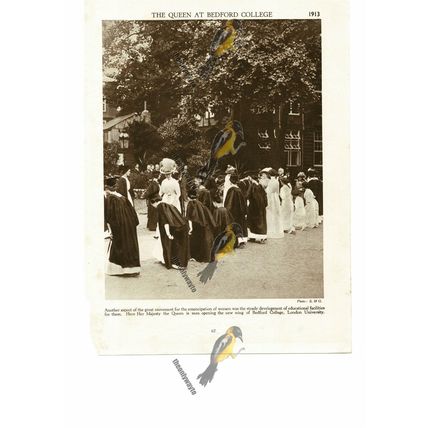 Opening of Bedford College For Women, 1913, Book Illustration (Print), 1935