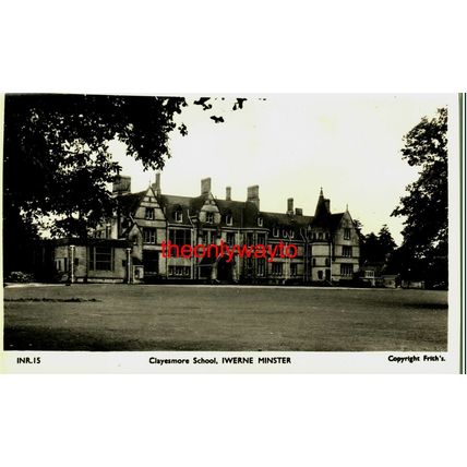 Clayesmore School, Iwerne Minster, Dorset, RP Friths Postcard, 1965