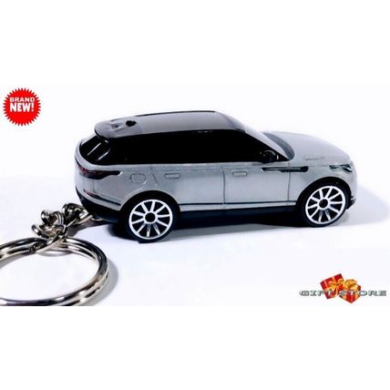 HTF RARE KEYCHAIN SILVER RANGE ROVER VELAR CUSTOM Ltd GREAT GIFT NOVELTY