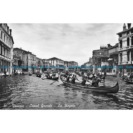 R092657 Venezia. Canal Grande. La Regata. Fotocelere. RP