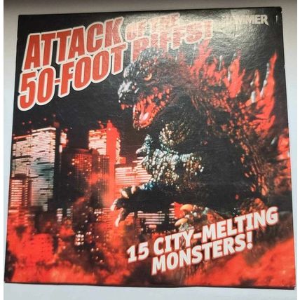 Attack of the 50 Riffs CD Promo Metal Hammer Magazine 15 Tracks City Melting Mon