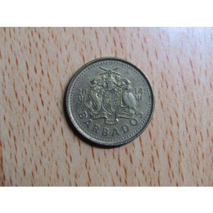 Barbados 2014 5 Cents Coin